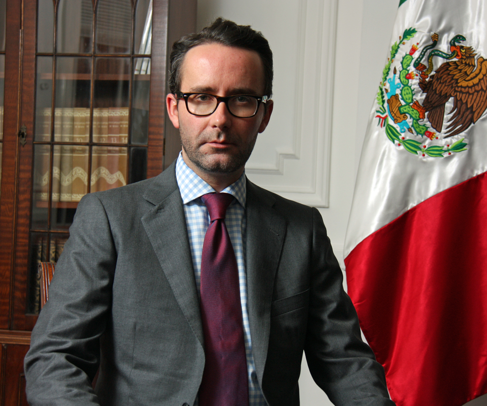 Mexican Consul General Diego Gómez Pickering